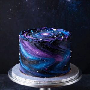 Celestial Galaxy Cake