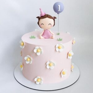 First Bloom Celebration Cake