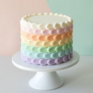 Pastel Petal Dream Cake