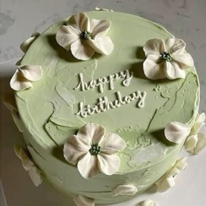 Sage Garden Floral Cake
