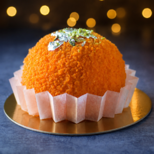 Motichoor Laddo Cake