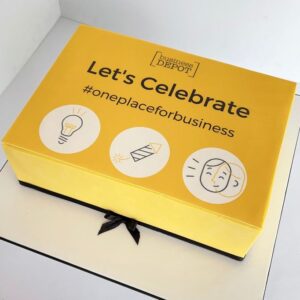 Custom Corporate Milestone Cake