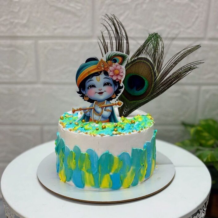 Janmashtami Cake