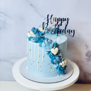 Sea Rosette Cake
