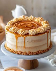 Butterscotch Bliss Drip Cake