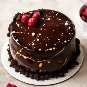 Chocolate Raspberry Cake