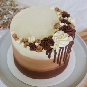 Chocolate Cake With Swirls