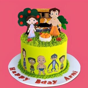 Dholakpur Adventure Chota Bheem Cake