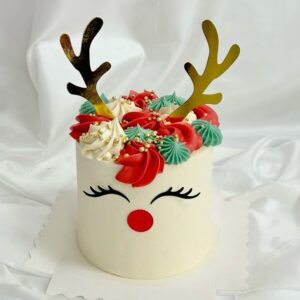 Christmas Cheer Reindeer Cake