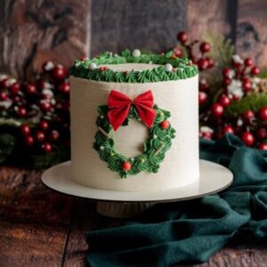 Christmas Special Wreath Cake