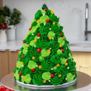 Christmas Tree Cake