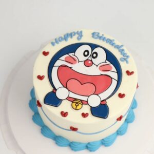 Doraemon Cartoon Birthday Cake
