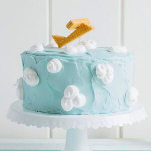 Cloud Nine Airplane Cake