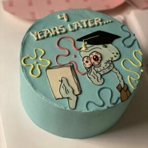 Funny Graduation Cake