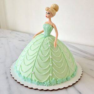 Magical Sage Barbie Cake