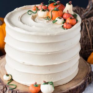 Pumpkin Buttercream Cake