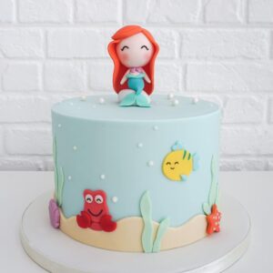 Baby Mermaid Cake