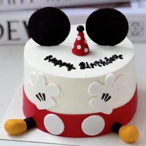 Mickey Birthday Cake
