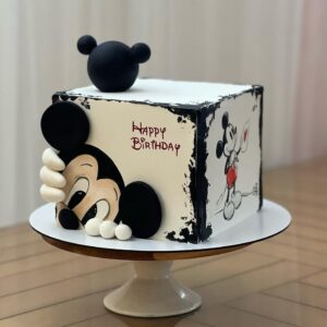 Mickey Mouse Birthday Cake