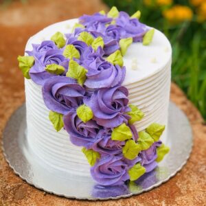 Lavender Mothers Day Cake