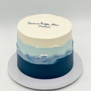 New Year Wavy Cake
