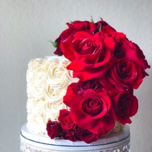 Rose Rosette Cake