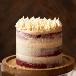 Naked Red Velvet Cake