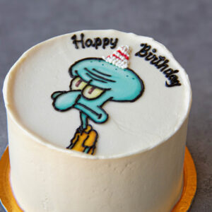 Squidward Birthday Cake
