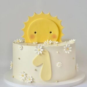 Golden Solstice Cake