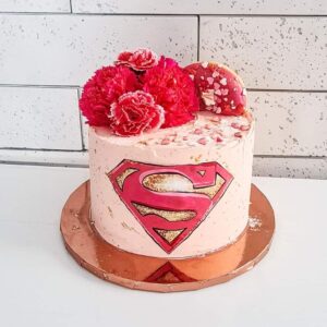 Superwoman Mom Cake