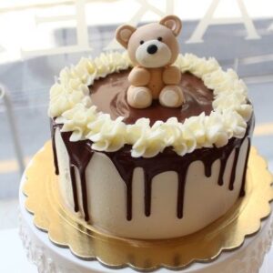 Teddy Chocolate Cake