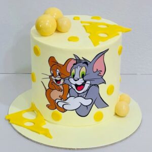 Tom N Jerry Bday Cake