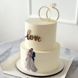 Silhouette Wedding Cake