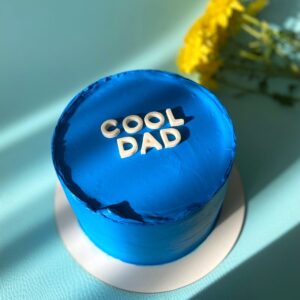 Minimalist Cool Dad Cake