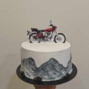Royal Enfield Adventure Cake