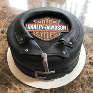Rebel Rider Harley Cake